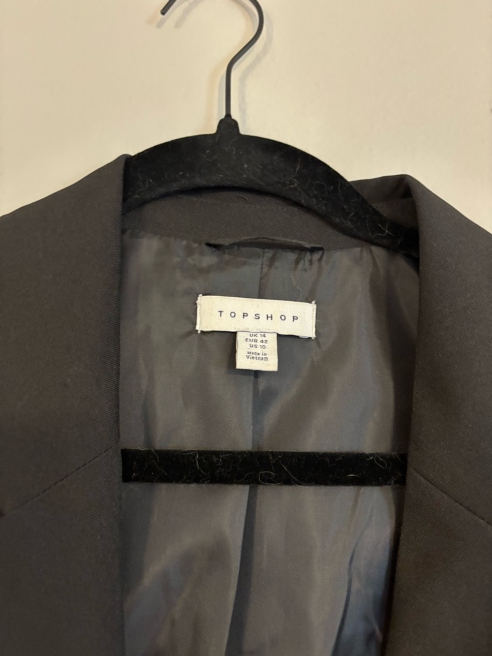 Top Shop Women’s Black Blazer Size 10(US) - Picture 5 of 7